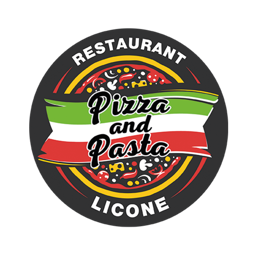 Pizza and Pasta Licone logo.